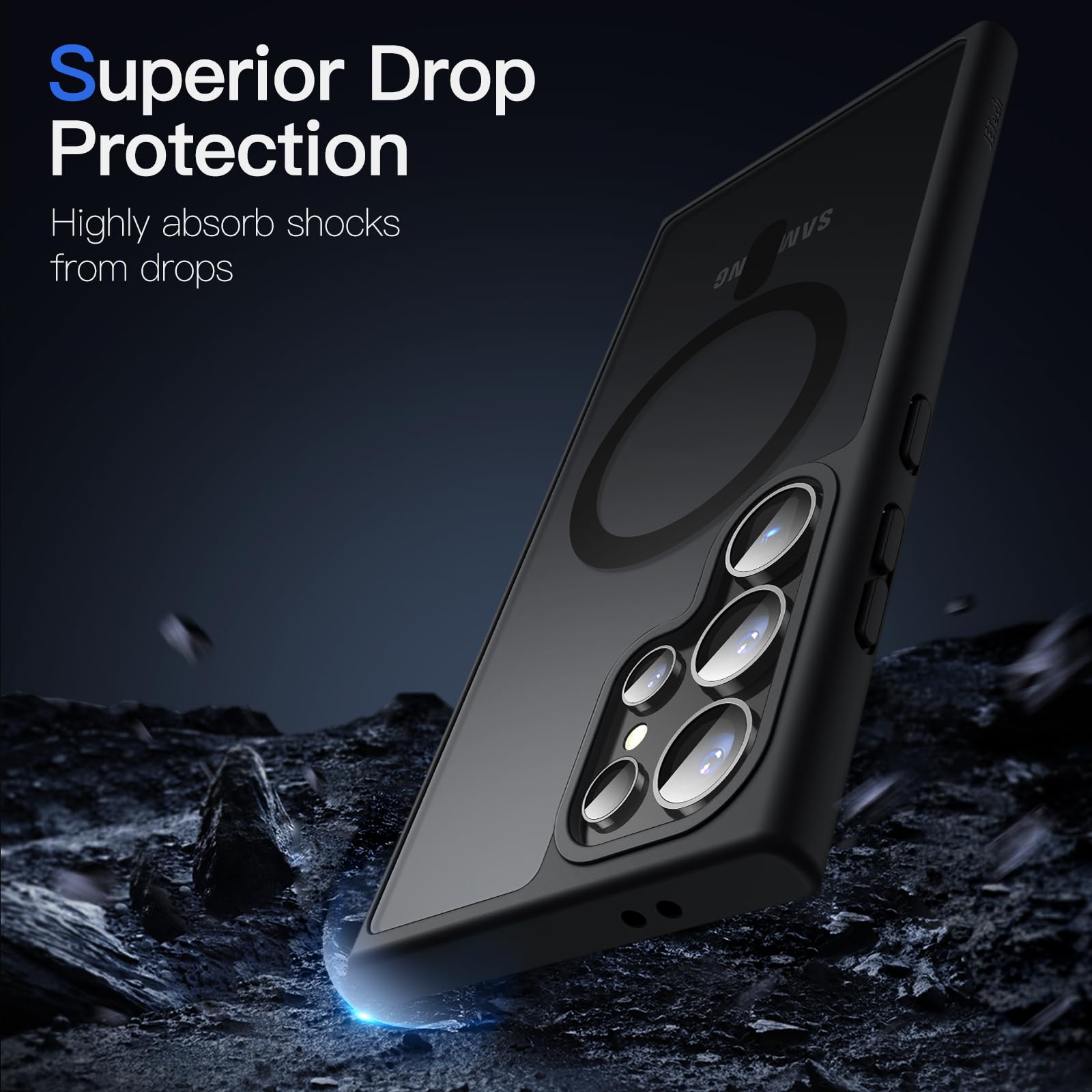 Foto 5 | Funda De Teléfono Jetech Magnetic Para Samsung Galaxy S24 Ultra 5g - Venta Internacional.