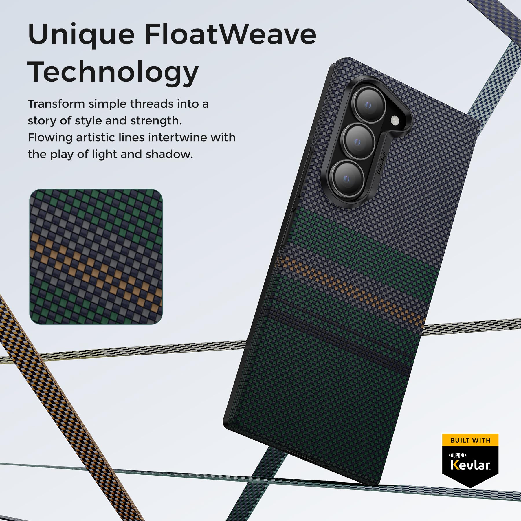Foto 4 | Funda Benks Aurora Armorair Para Samsung Galaxy Z Fold 6 - Venta Internacional.