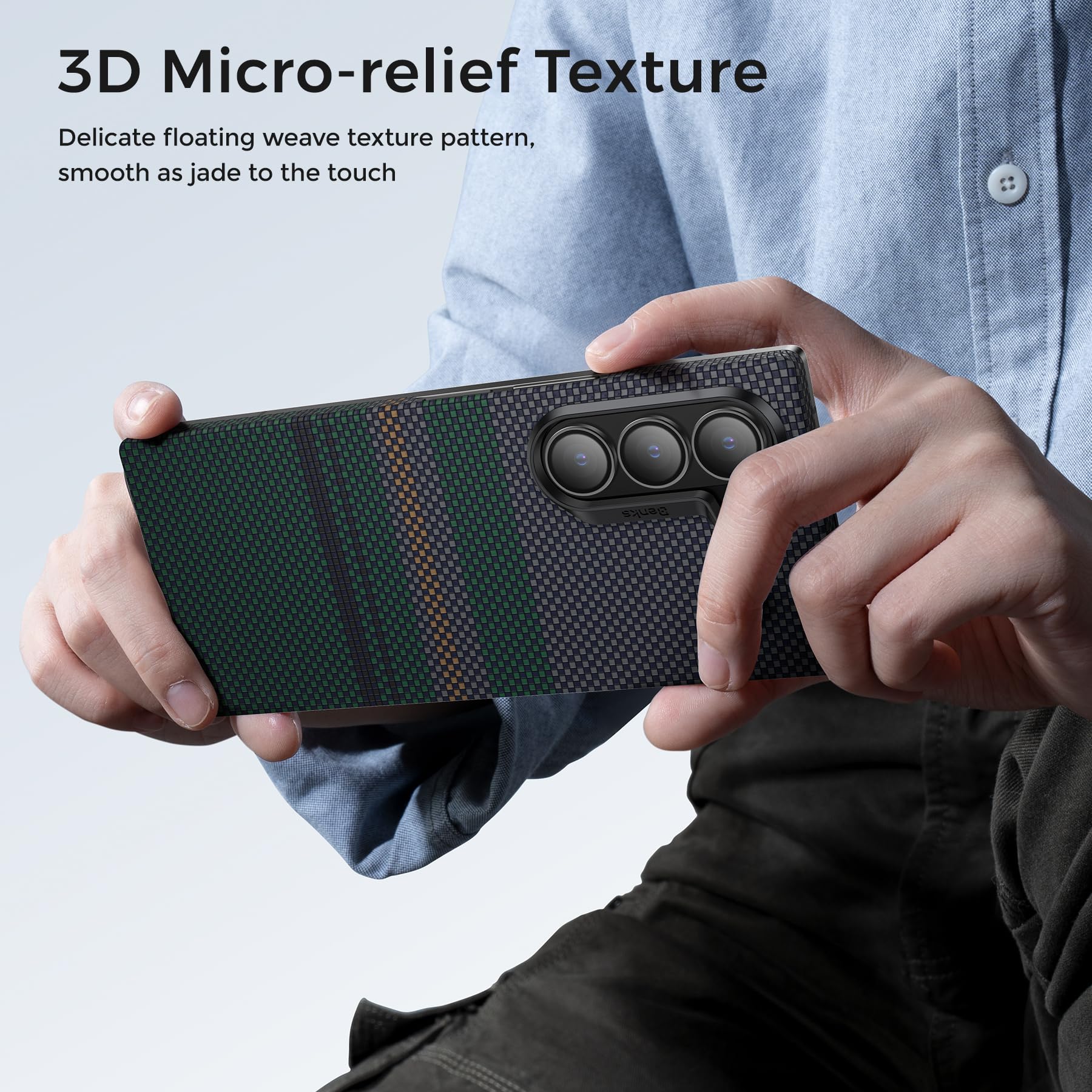 Foto 7 pulgar | Funda Benks Aurora Armorair Para Samsung Galaxy Z Fold 6 - Venta Internacional.