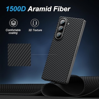 Foto 2 | Funda de Fibra de Aramida Auténtica para Samsung Galaxy Z Fold 6 - Venta Internacional