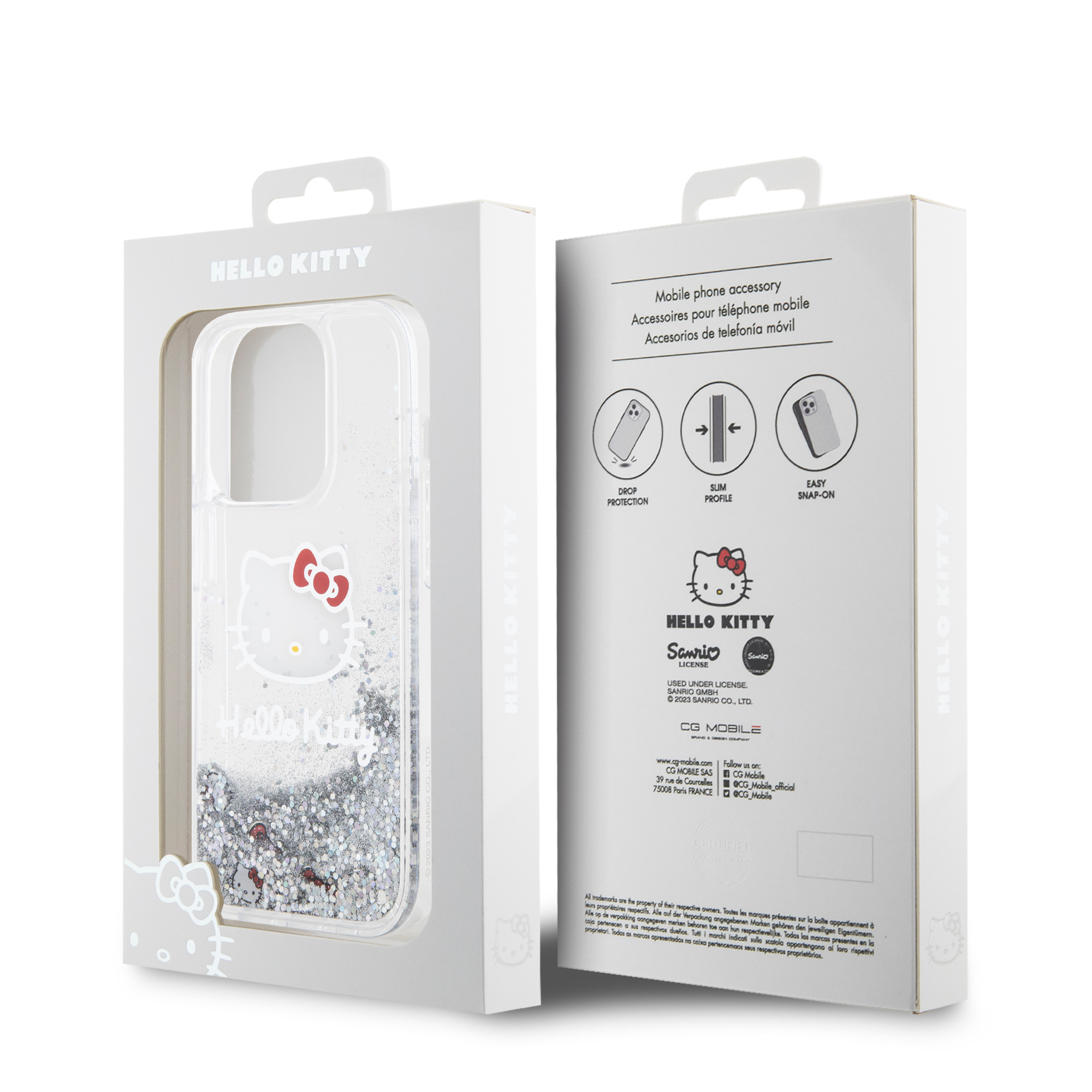 Foto 8 | Funda Hello Kitty Diamantina para iPhone 15 Pro