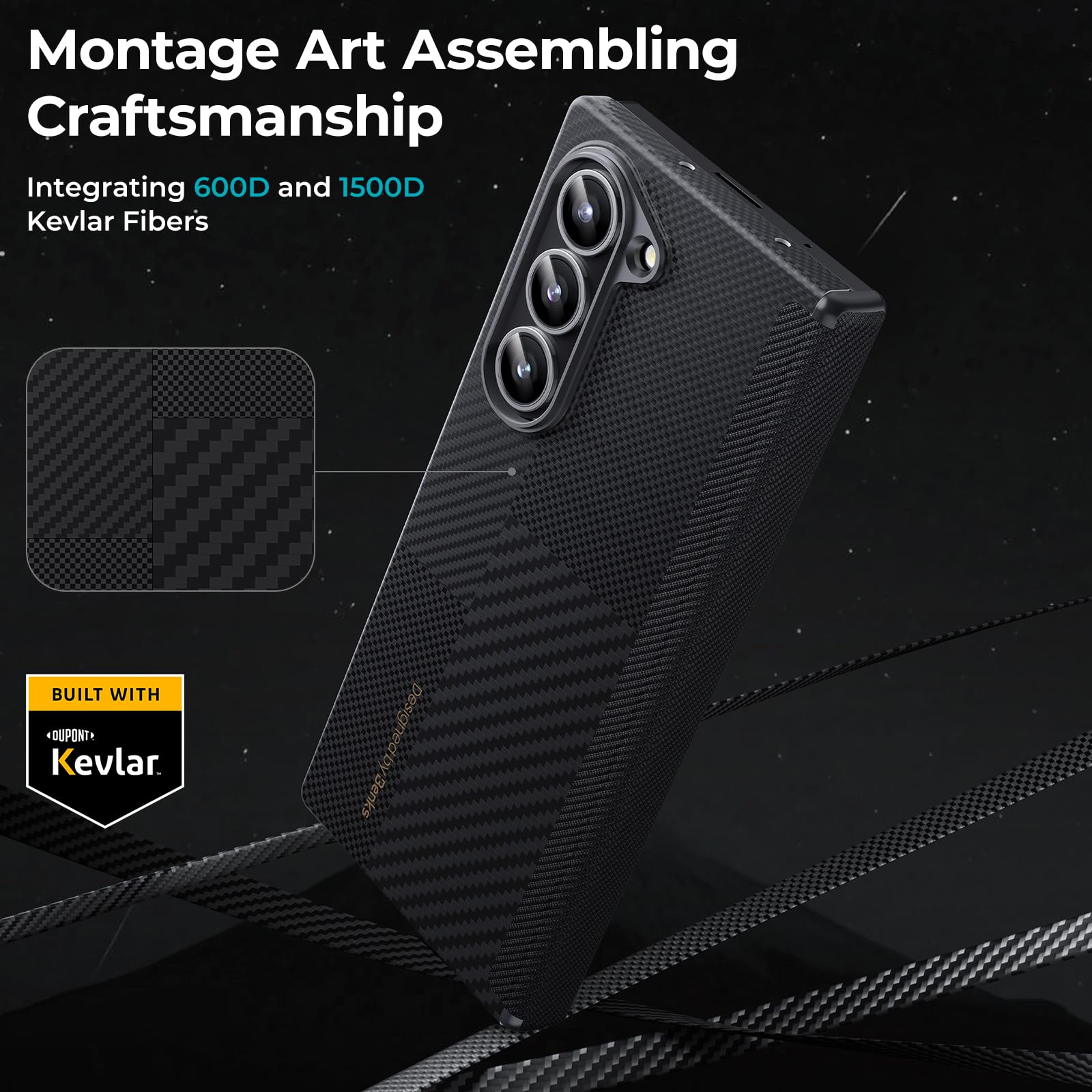 Foto 2 | Funda Benks Montage Armorair para Galaxy Z Fold 6 con Bisagra - Venta Internacional