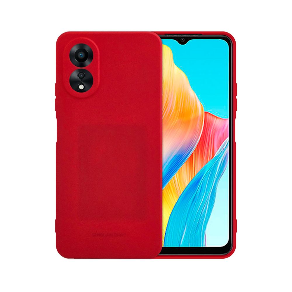 Foto 1 | Funda Molan Cano Silicon Case Rojo Para Oppo A38