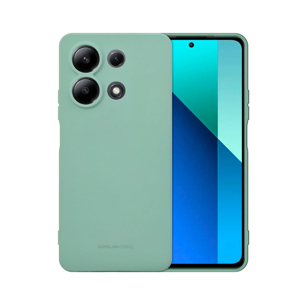 Foto 2 pulgar | Funda Molan Cano Silicon Case Menta Para Xiaomi Redmi Note 13 4g