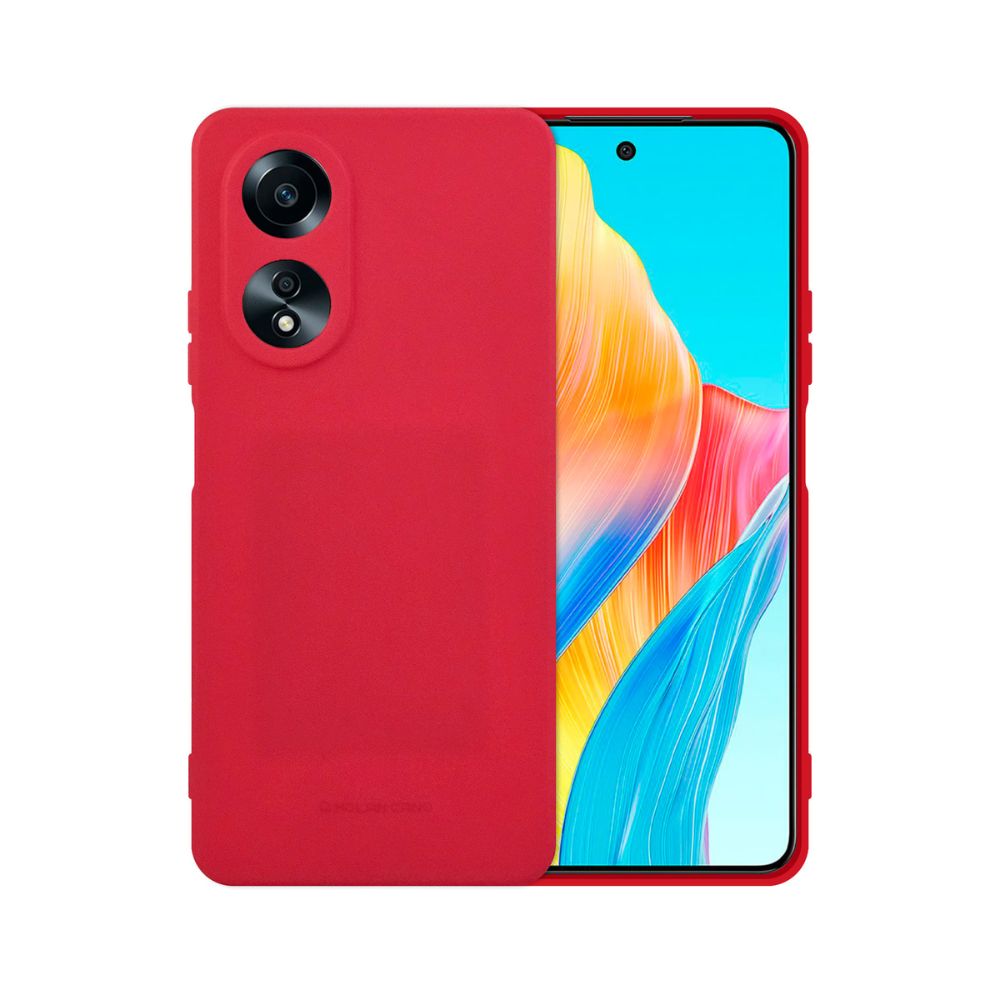 Foto 1 | Funda Molan Cano Silicon Case Rojo Para Oppo A58