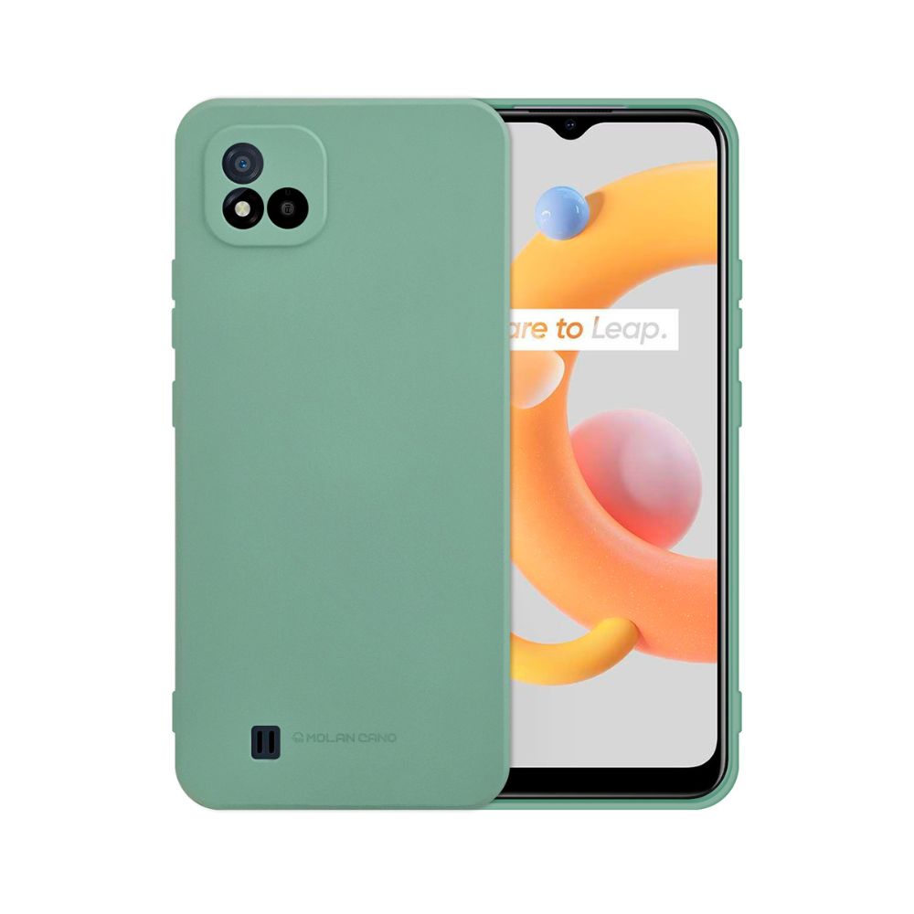 Foto 2 pulgar | Funda Molan Cano Silicon Case Menta Para Realme C11