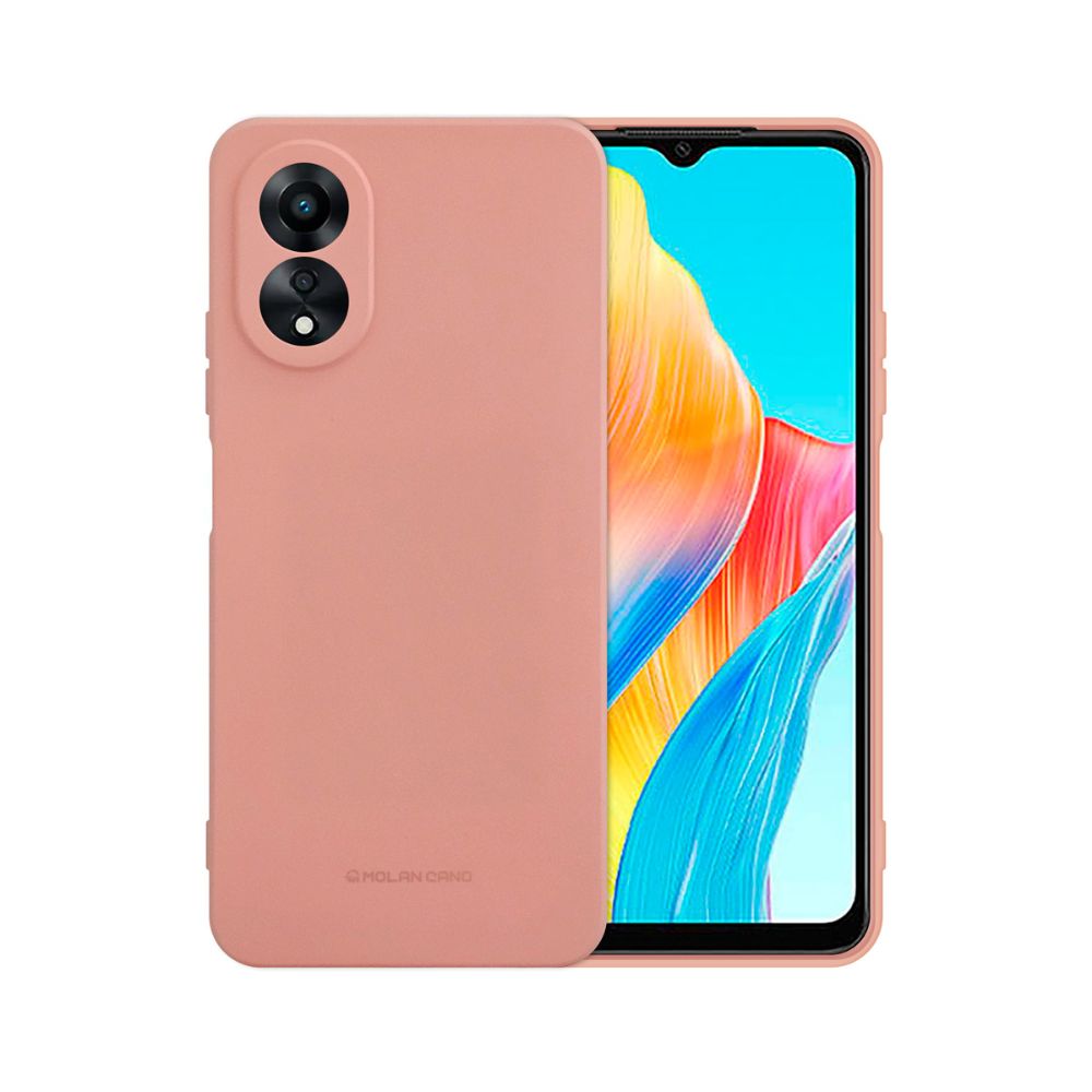 Foto 2 pulgar | Funda Molan Cano Silicon Case Rosa Para Oppo A38