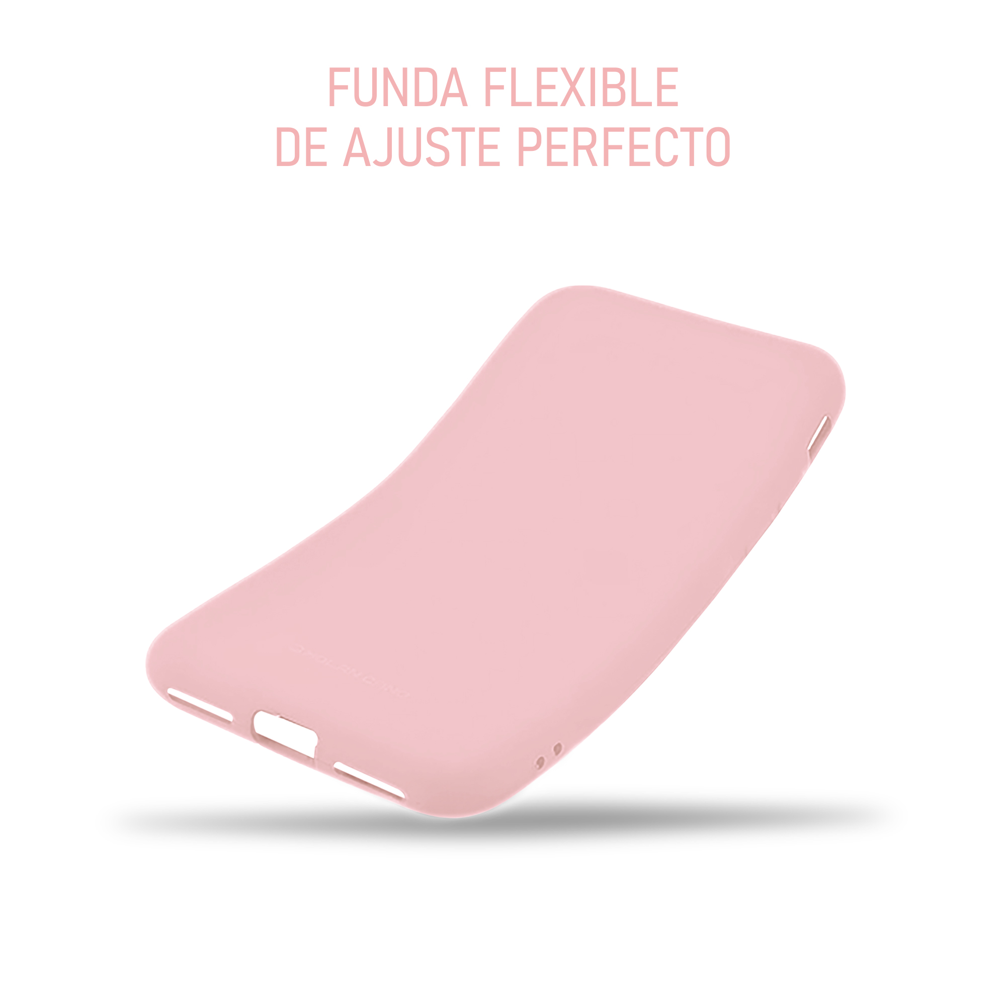 Foto 5 pulgar | Funda Molan Cano Silicon Case Rosa Para Oppo A38