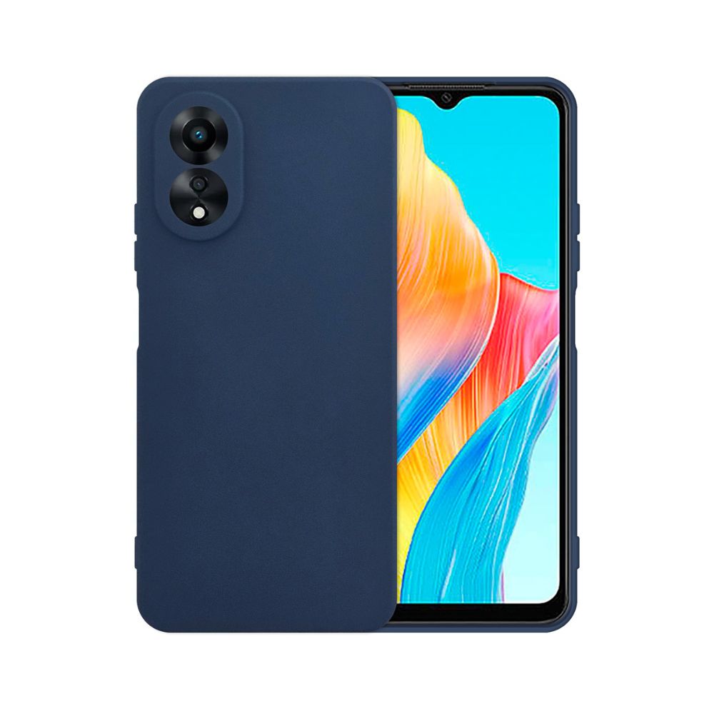 Foto 2 pulgar | Funda Molan Cano Silicon Case Azul Para Oppo A38