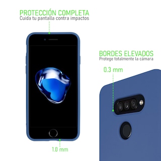 Foto 2 | Funda Molan Cano Silico Case Azul Para Oppo A58