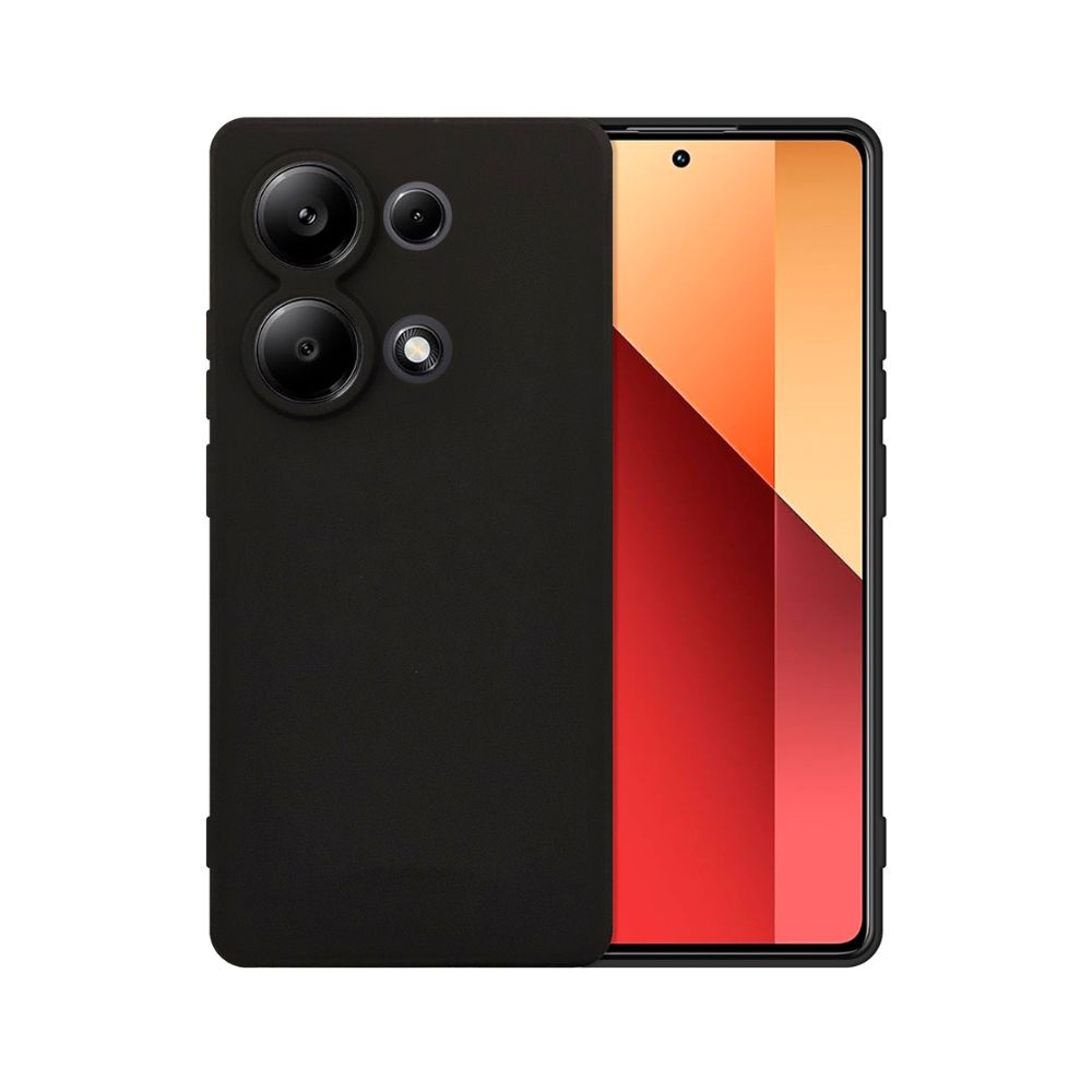 Funda Molan Cano Silicon Case Negro Para Xiaomi Redmi Note 13 Pro 4g