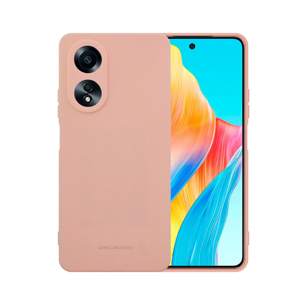 Foto 2 pulgar | Funda Molan Cano Silicon Case Rosa Para Oppo A58