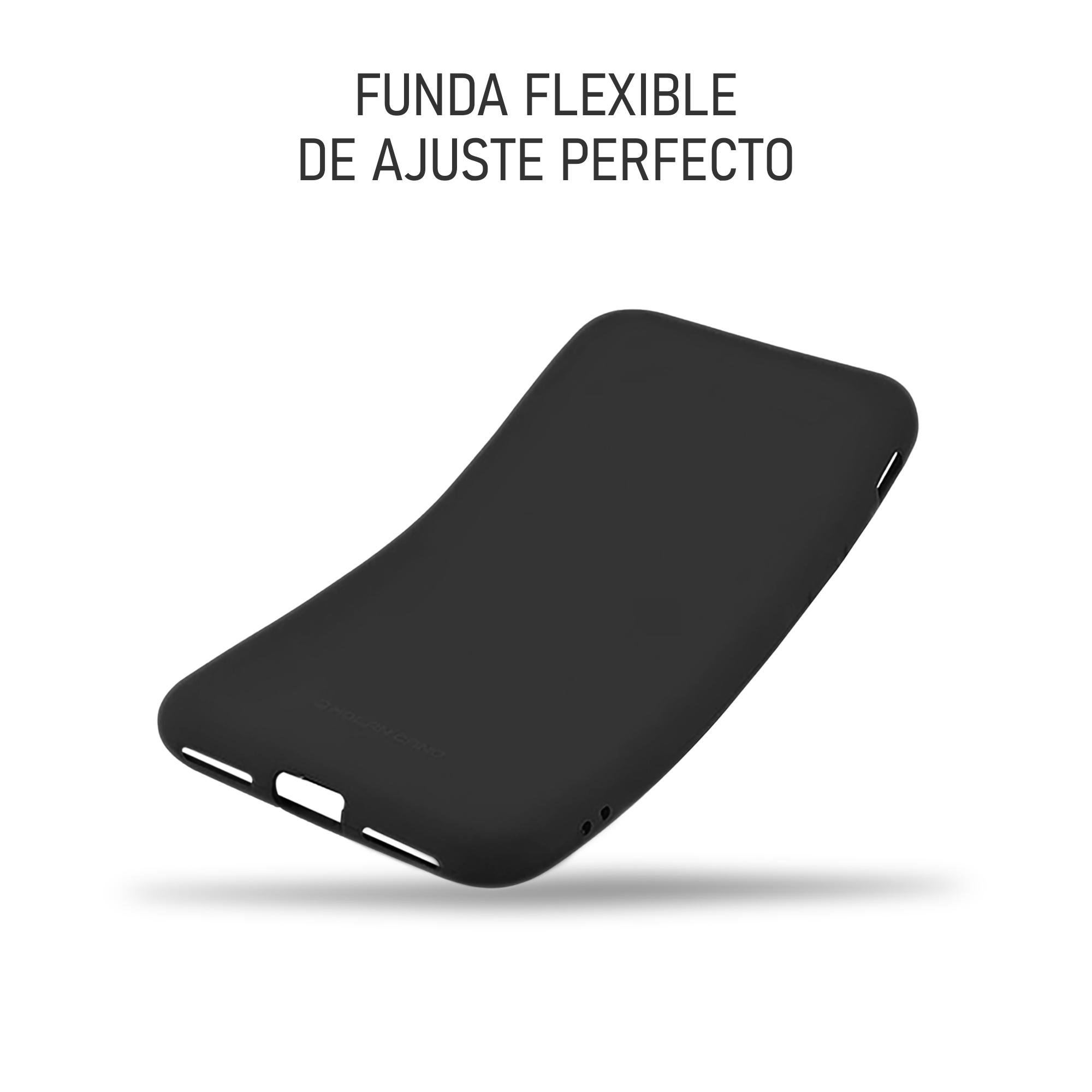 Foto 5 pulgar | Funda Molan Cano Silicon Case Negro Para Honor X8b