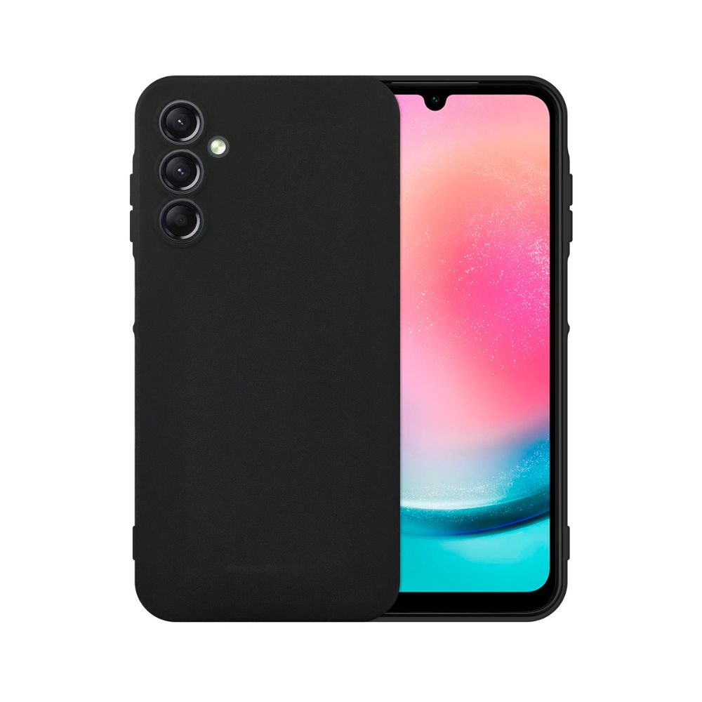 Funda Molan Cano Silicon Case Negro Para Samsung A25
