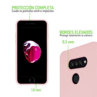 Foto 2 | Funda Molan Cano Silicon Case Rosa Para Samsung A05s