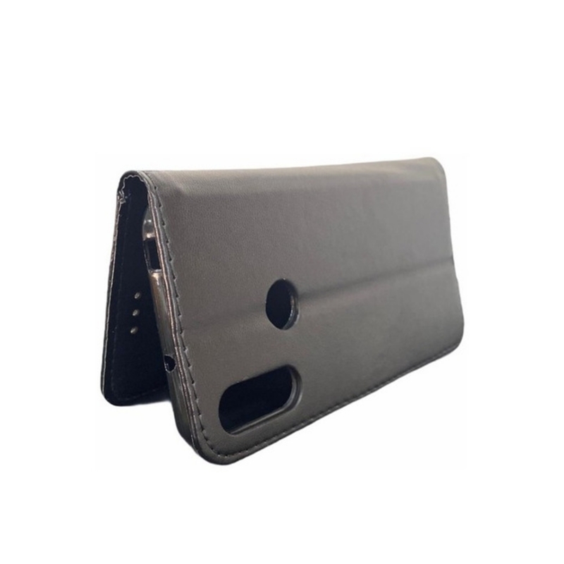 Foto 4 pulgar | Funda Con Tapa Para Huawei Y6 2019, Piel Sintética, Color Negro - Venta Internacional.