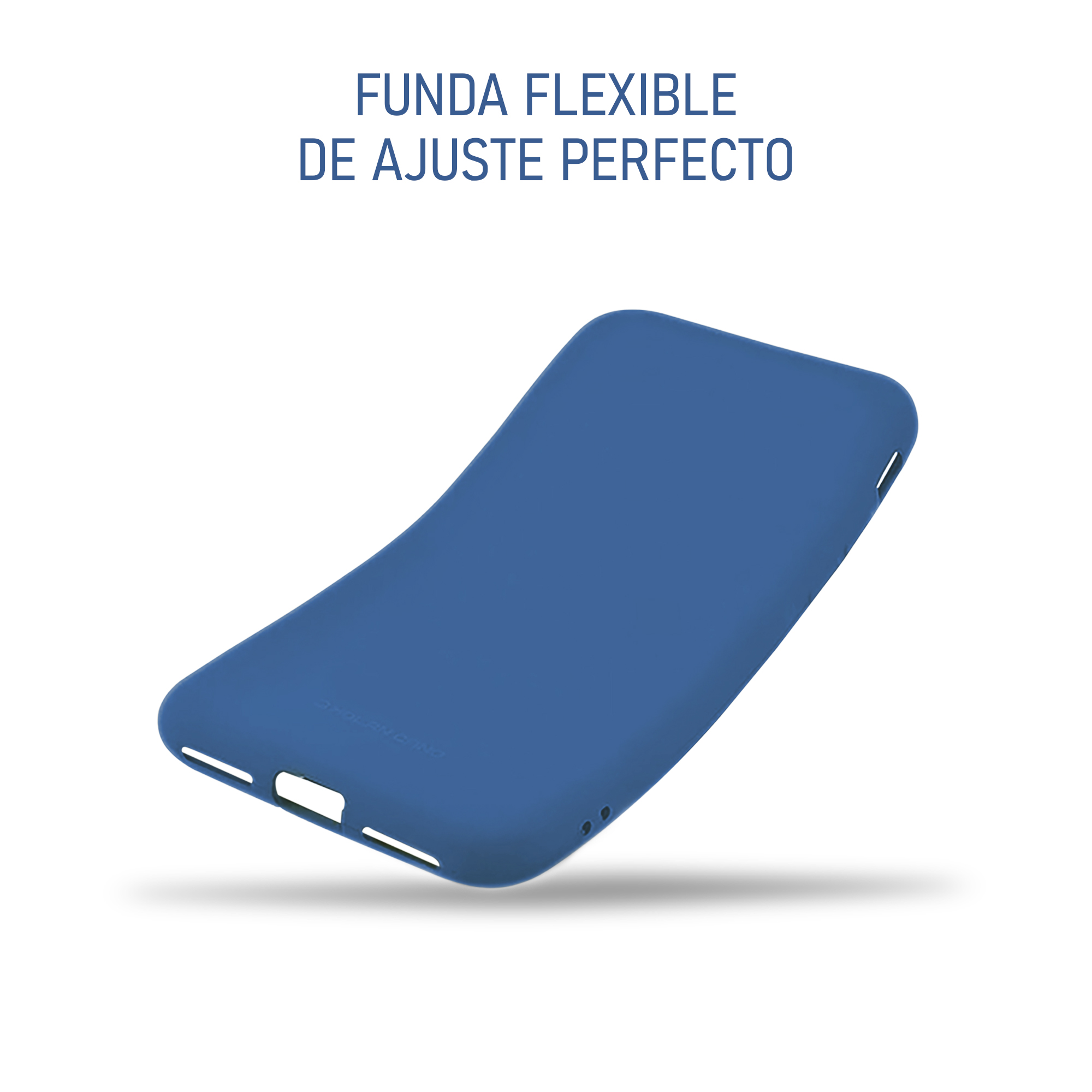 Foto 5 pulgar | Funda Molan Cano Silicon Case Azul Para Honor X7b