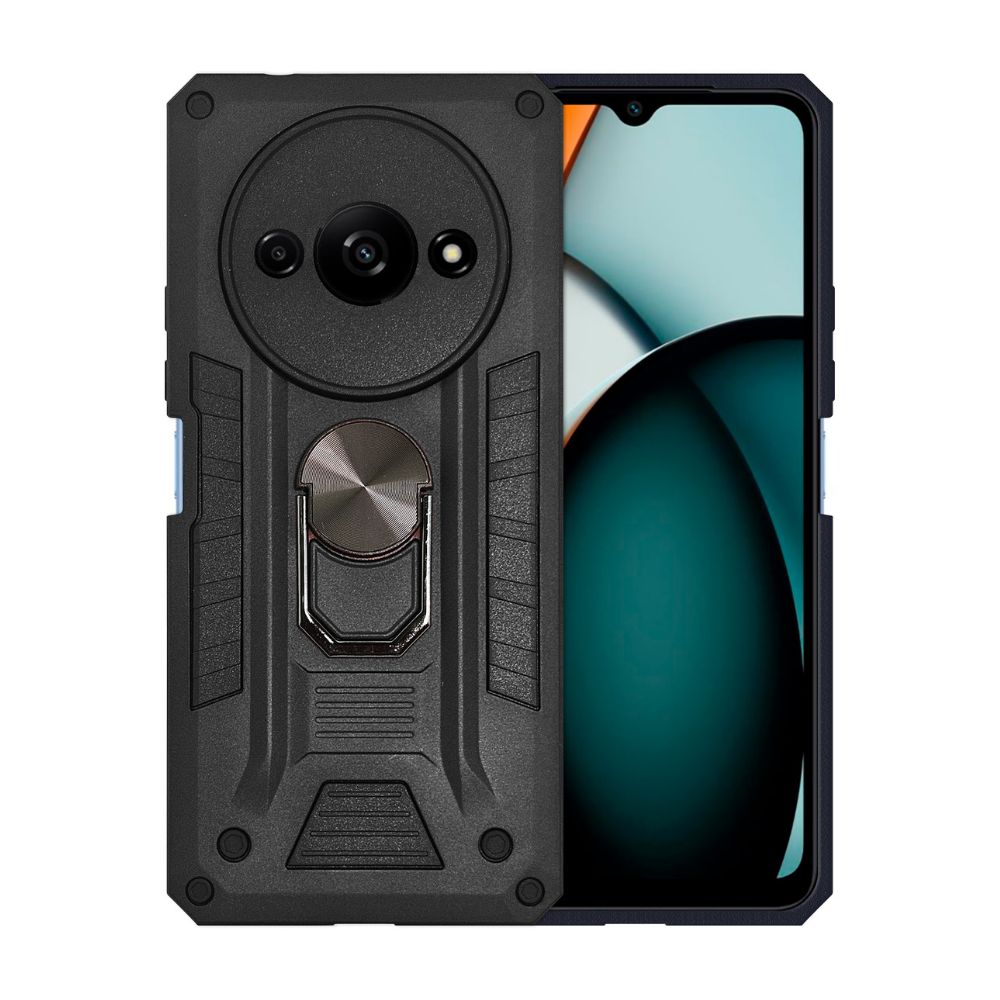 Foto 1 | Funda Atti Negra Uso Rudo con Anillo para Redmi A3