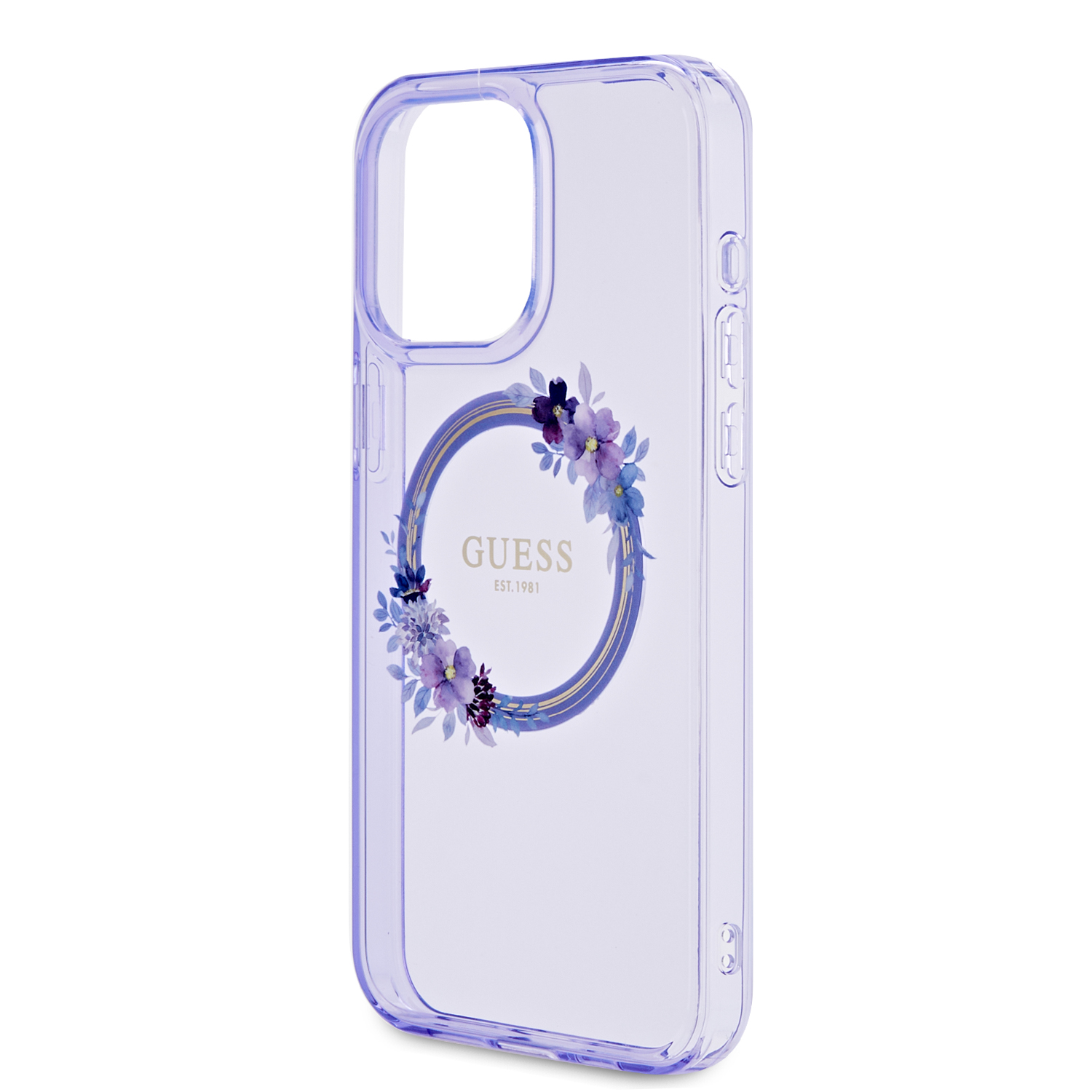 Foto 6 | Funda Guess Flores Con Magsafe Para Iphone 14 Pro Max - Mdo