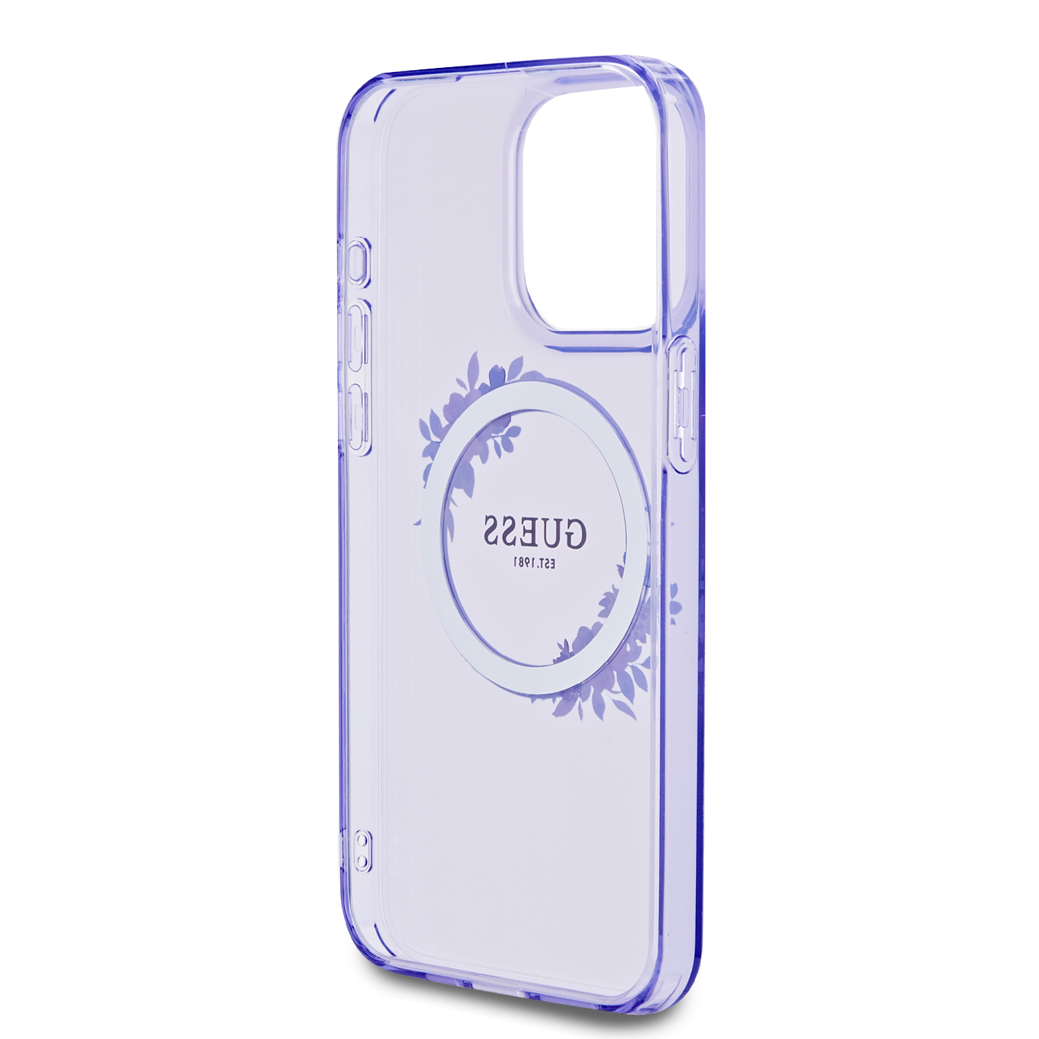 Foto 7 | Funda Guess Flores Con Magsafe Para Iphone 14 Pro Max - Mdo