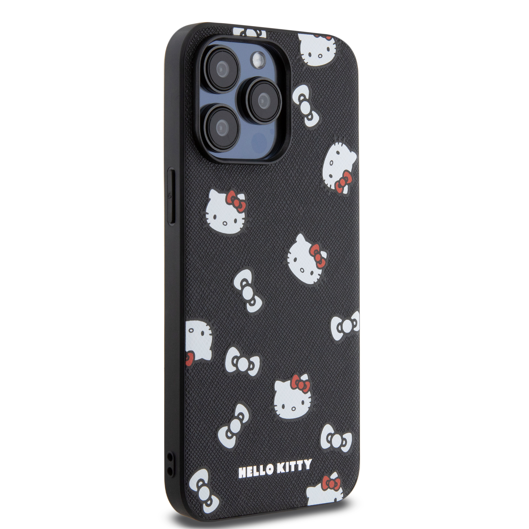 Foto 4 | Funda Hello Kitty Con Correa Para Iphone 15 Pro Max - Negro