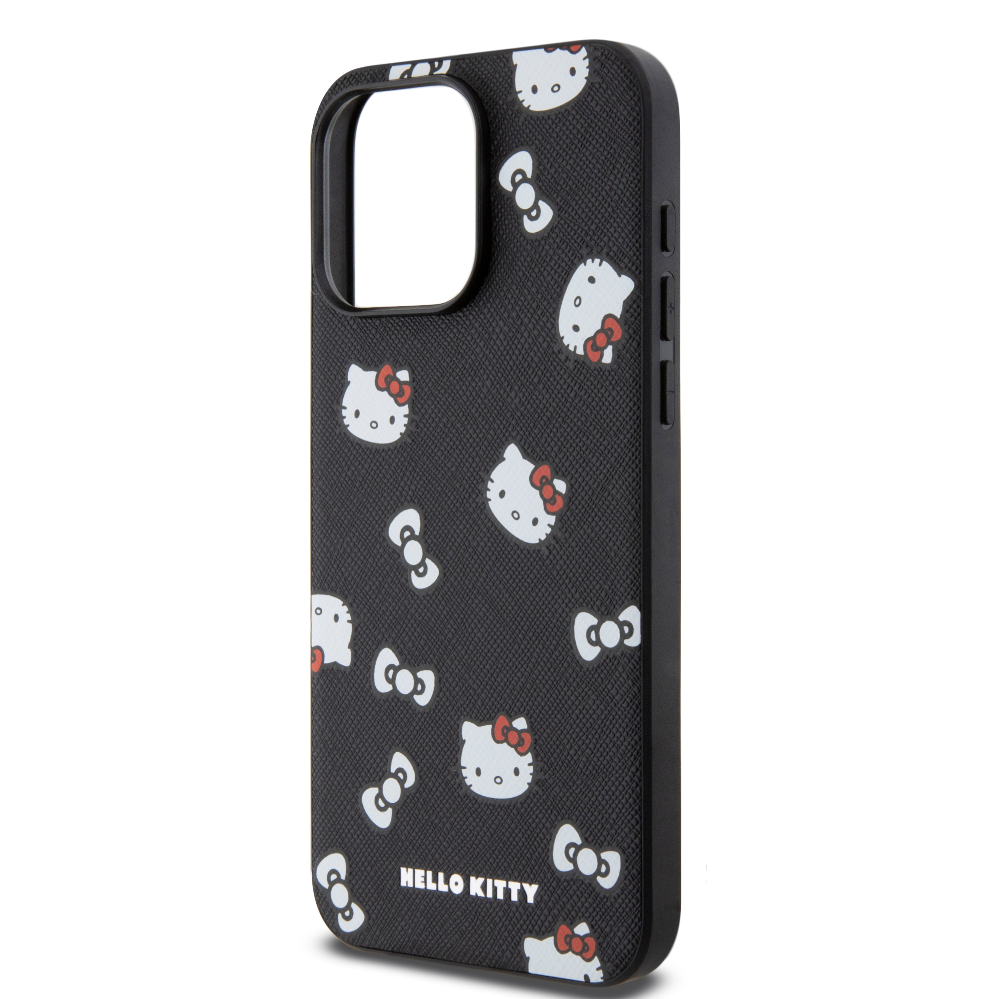 Foto 7 pulgar | Funda Hello Kitty Con Correa Para Iphone 15 Pro Max - Negro
