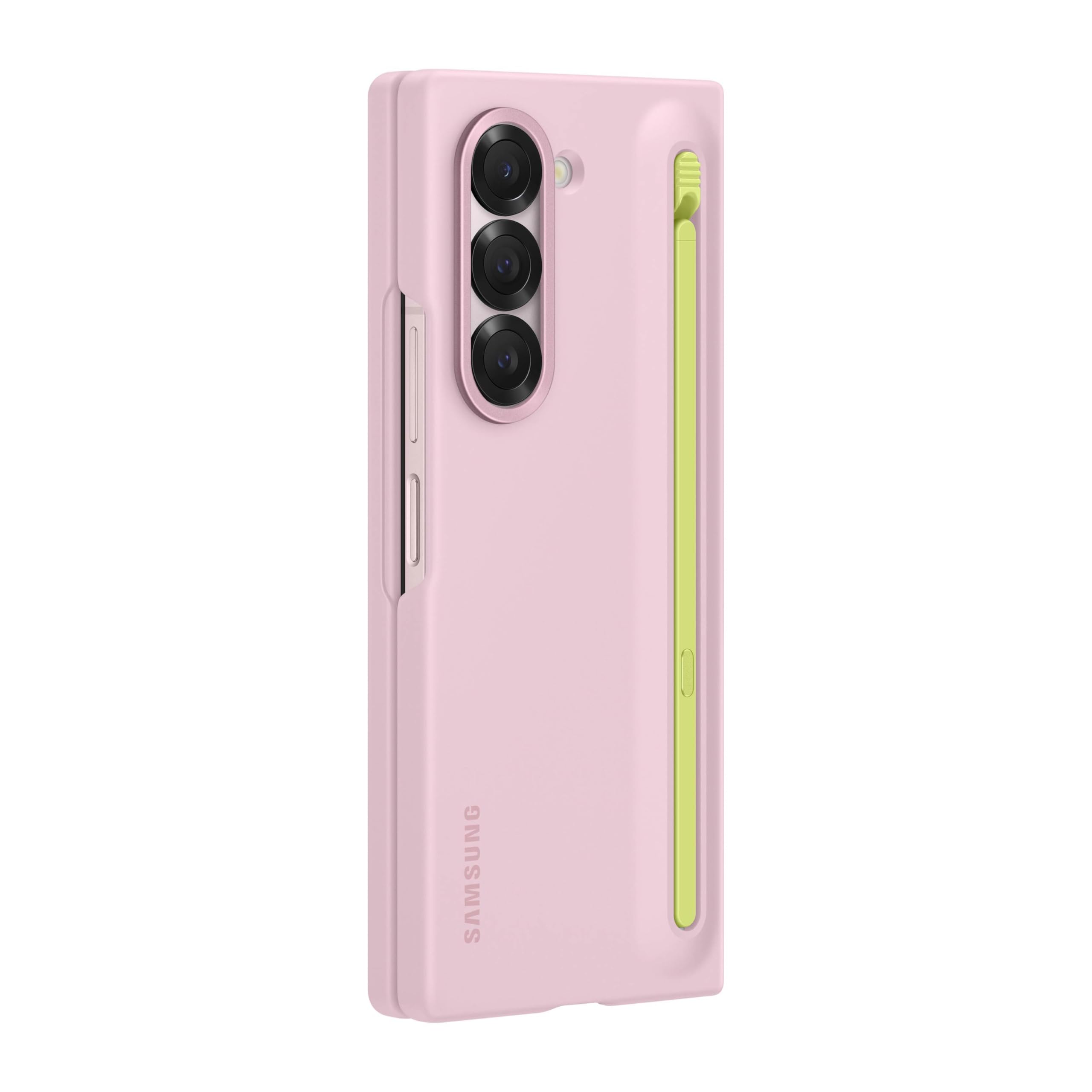 Foto 6 pulgar | Funda Para Teléfono Samsung Galaxy Z Fold 6 S Pen Con Soporte Rosa - Venta Internacional.