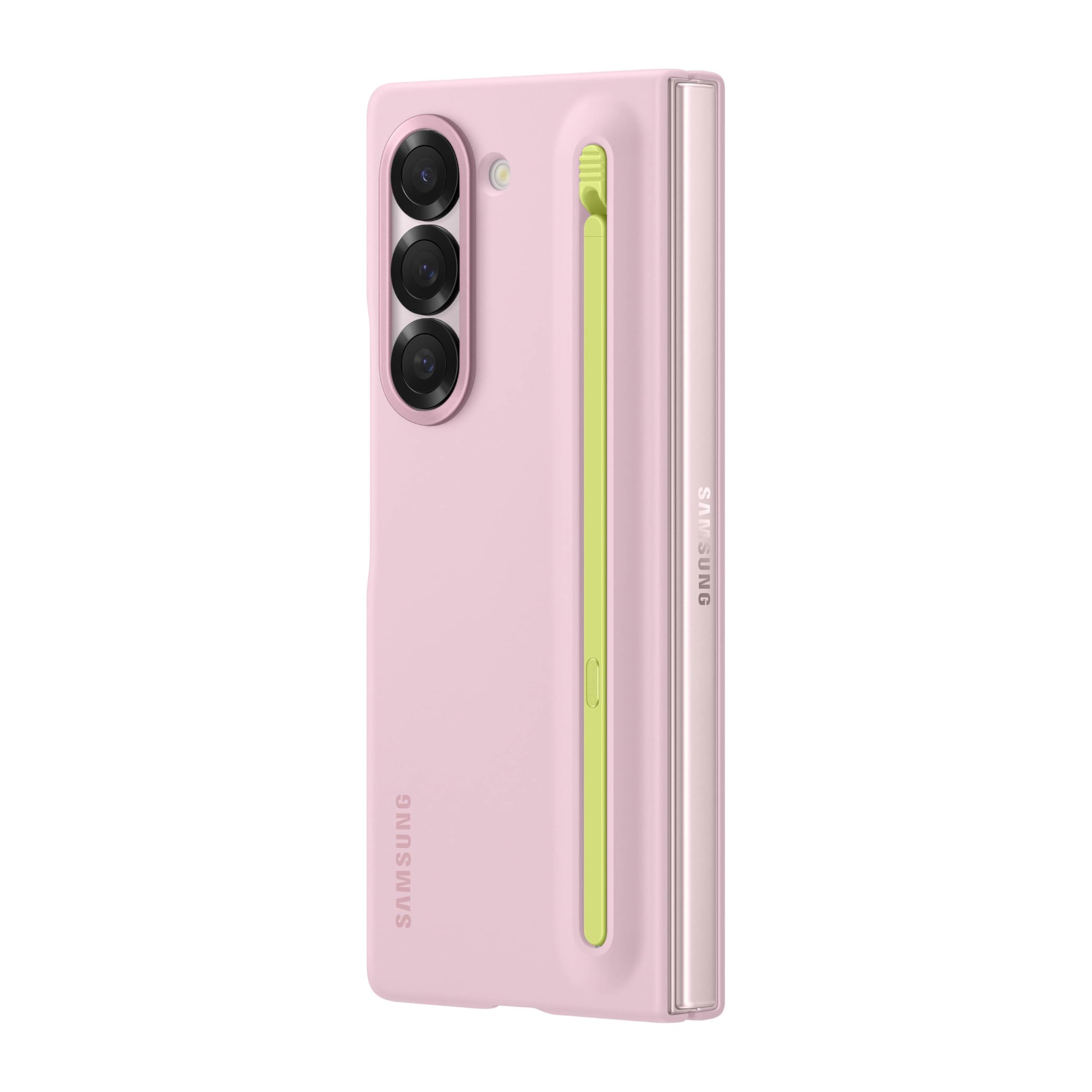 Foto 7 pulgar | Funda Para Teléfono Samsung Galaxy Z Fold 6 S Pen Con Soporte Rosa - Venta Internacional.