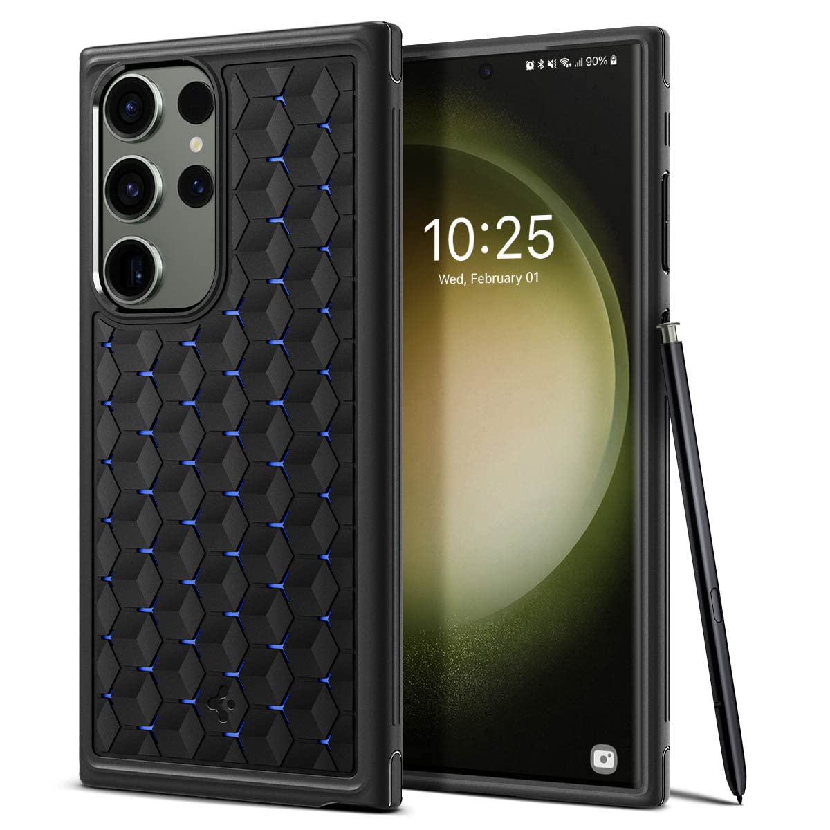 Foto 2 pulgar | Funda De Teléfono Spigen Cryo Armor Para Galaxy S23 Ultra - Venta Internacional.