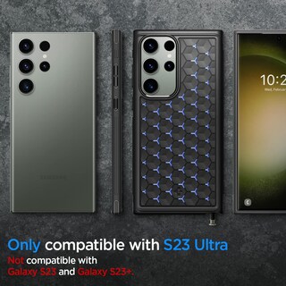Foto 3 | Funda De Teléfono Spigen Cryo Armor Para Galaxy S23 Ultra - Venta Internacional.