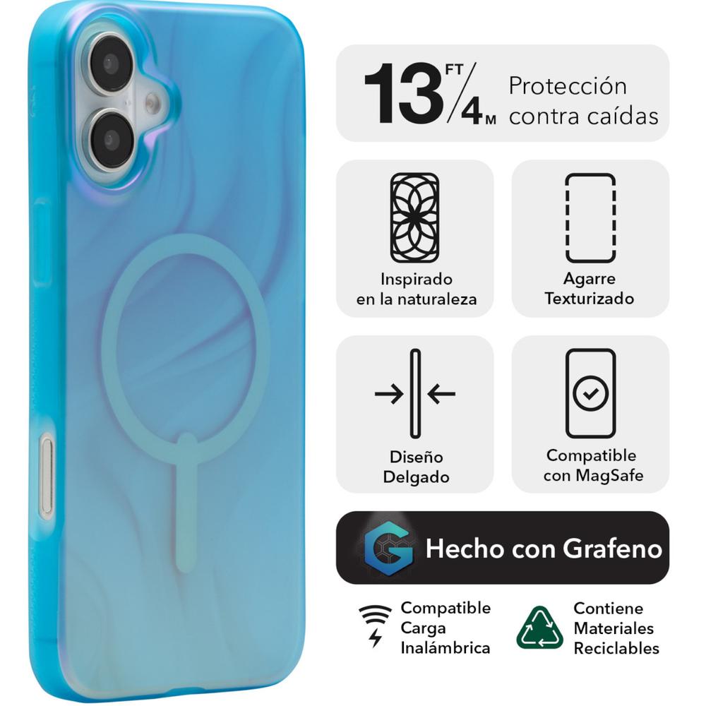 Foto 2 | Funda Zagg Milan Snap Con Magsafe Para Iphone 16 Plus