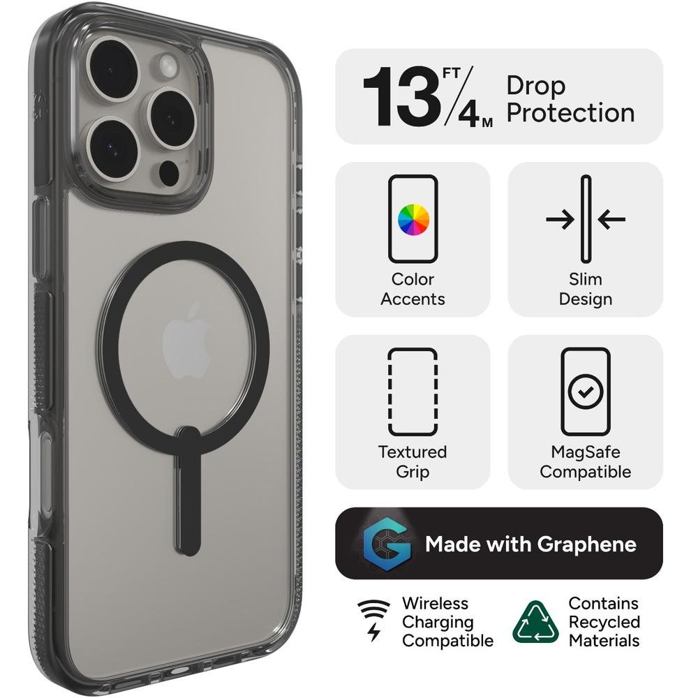 Foto 2 | Funda Zagg Santa Cruz Snap Con Magsafe Para Iphone 16 Pro