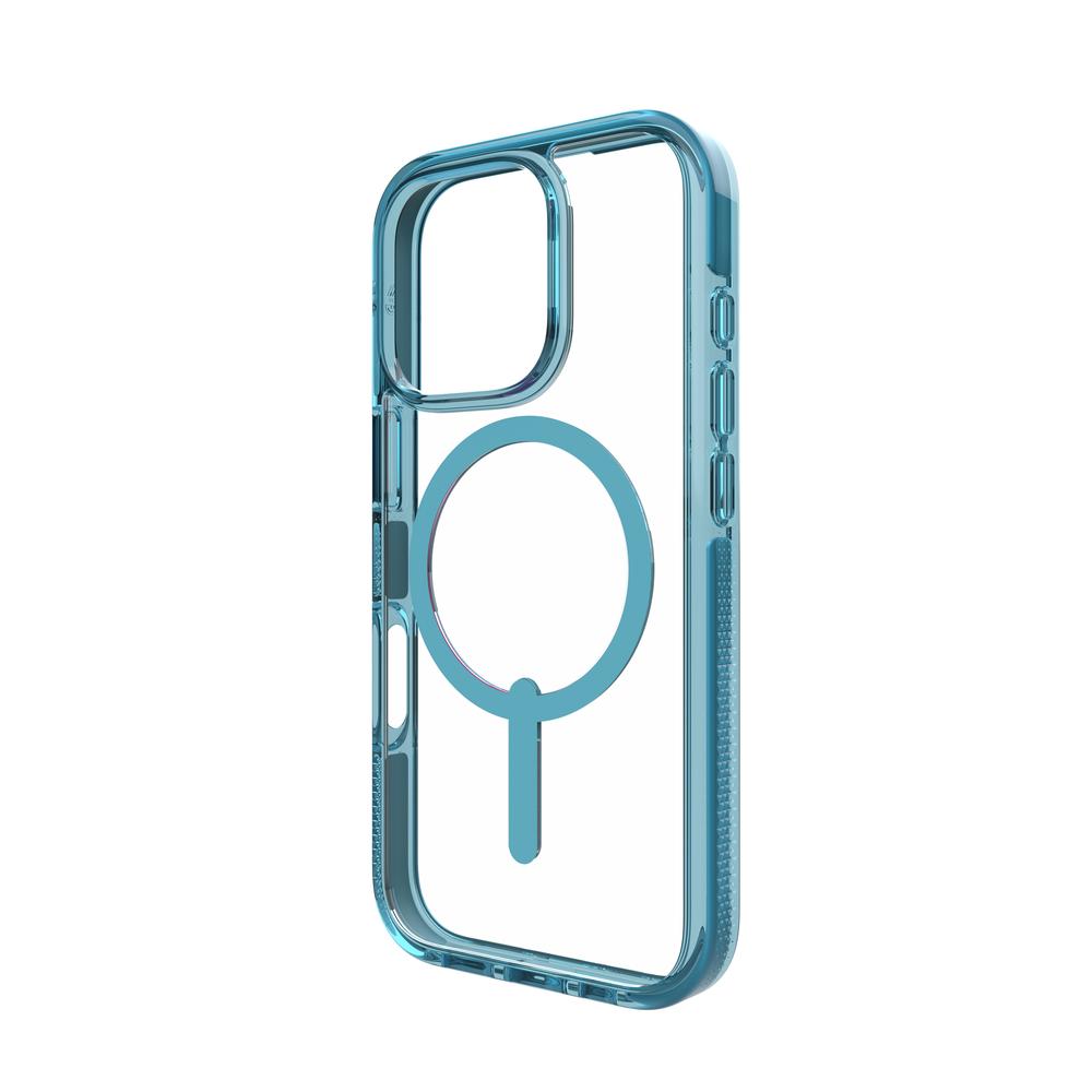 Funda Zagg Santa Cruz Snap Retro Blue Para Iphone 16 Pro