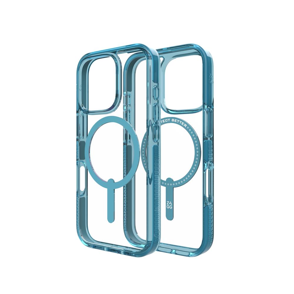 Foto 5 pulgar | Funda Zagg Santa Cruz Snap Retro Blue Para Iphone 16 Pro