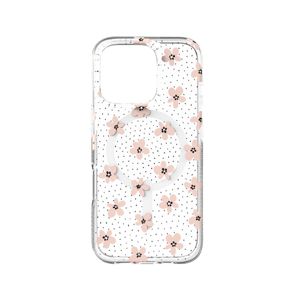 Foto 3 pulgar | Funda Zagg Milan Daisies Con Magsafe Para Iphone 16 Pro