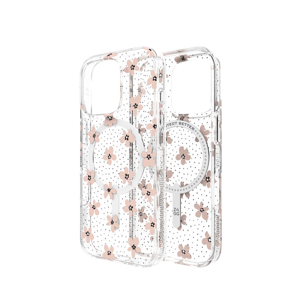 Foto 4 pulgar | Funda Zagg Milan Daisies Con Magsafe Para Iphone 16 Pro