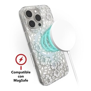 Foto 5 | Funda Zagg Milan Daisies Con Magsafe Para Iphone 16 Pro