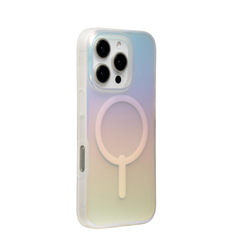 Foto 3 pulgar | Funda Zagg Milan Tornasol Con Magsafe Para Iphone 16 Pro