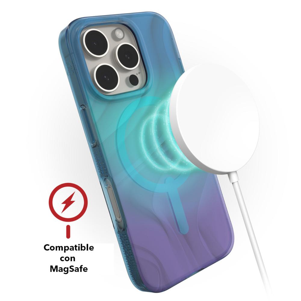 Foto 6 | Funda Zagg Milan Tornasol Con Magsafe Para Iphone 16 Pro