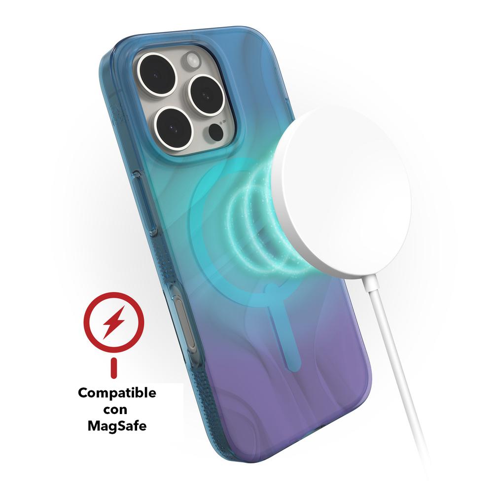 Foto 8 pulgar | Funda Zagg Milan Tornasol Con Magsafe Para Iphone 16 Pro Max
