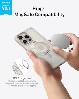 Foto 3 | Funda Para Teléfono Anker Ultra Magnetic Con Soporte Anular De 360° Para Iphone 15 Pro - Venta Internacional.