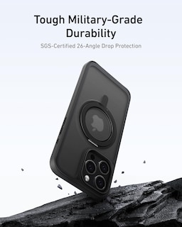 Foto 4 | Funda Para Teléfono Anker Ultra Magnetic Con Soporte Anular De 360° Para Iphone 15 Pro - Venta Internacional.