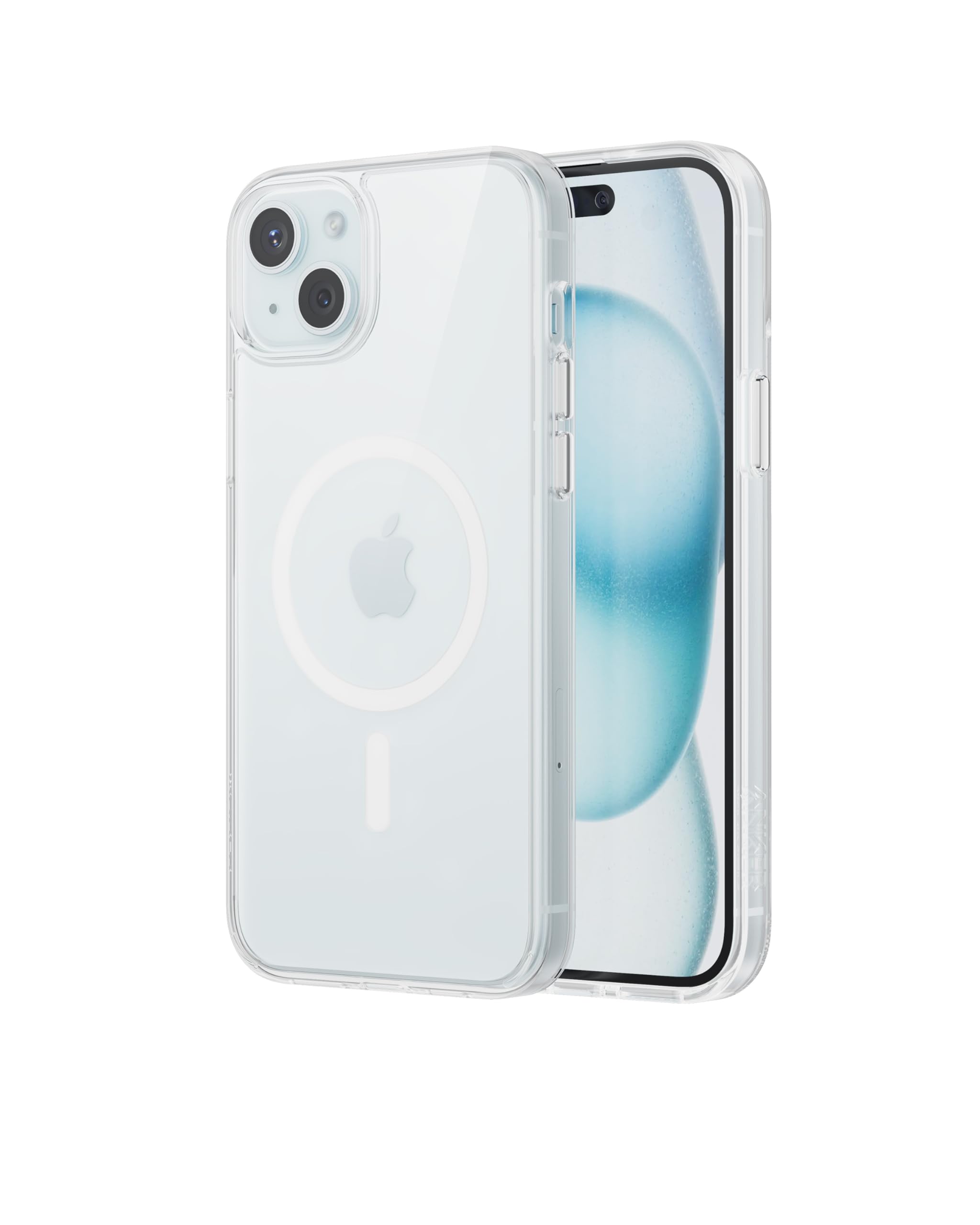 Foto 2 pulgar | Funda De Teléfono Anker Para Iphone 15 Plus Con Magsafe Yellow Resistant - Venta Internacional.