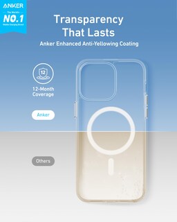 Foto 2 | Funda De Teléfono Anker Para Iphone 15 Pro Max Con Magsafe Clear - Venta Internacional.