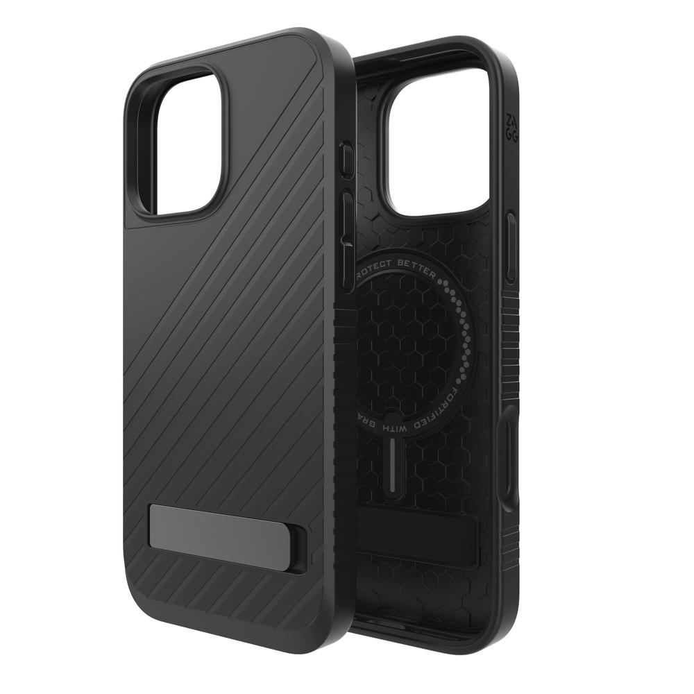 Foto 3 pulgar | Funda Zagg Denali Con Soporte Y Magsafe Para Iphone 16 Pro Max