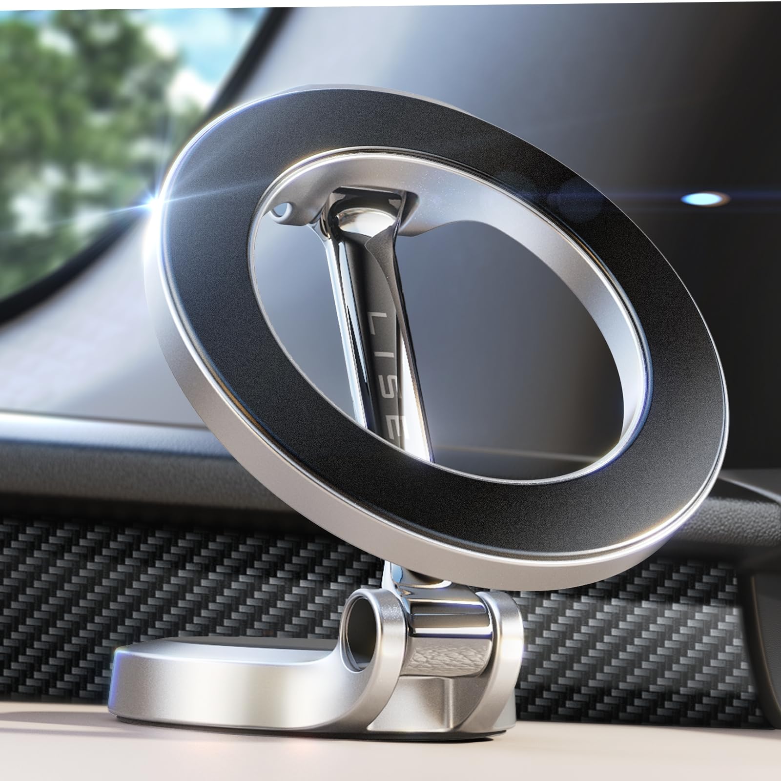 Soporte De Coche Lisen Para Salpicadero Magsafe Iphone 15/14/13/12 - Venta Internacional. $652