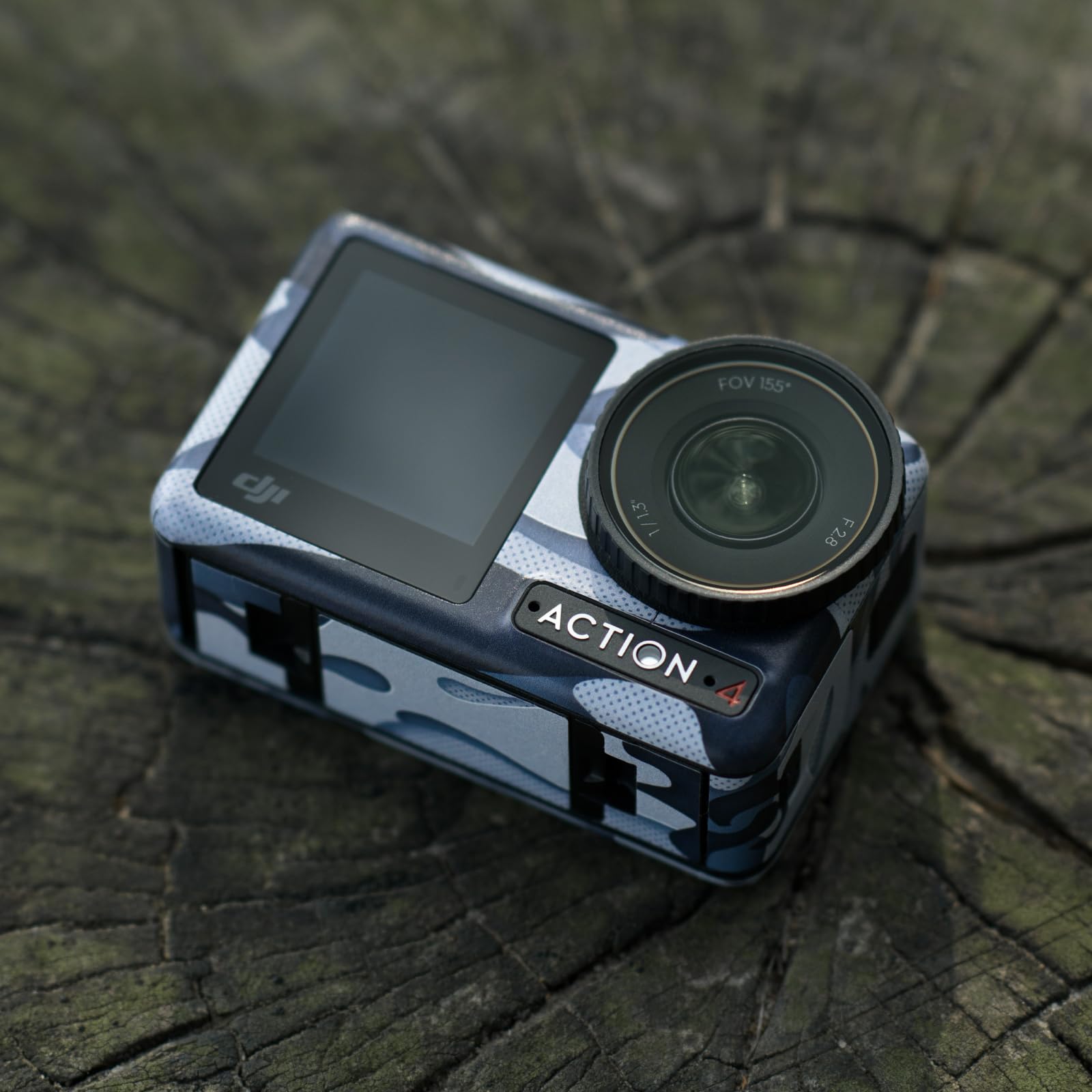 Foto 6 pulgar | Calcomanía Protectora Para Cámara Dji Osmo Action Blue Camo - Venta Internacional.
