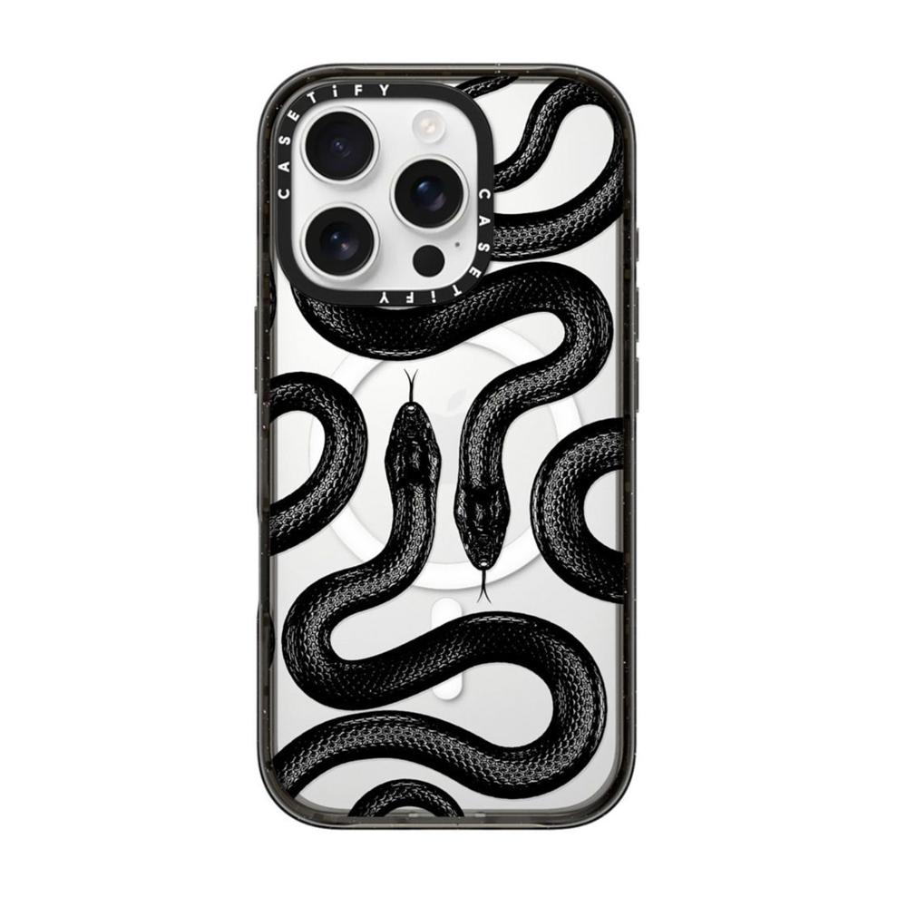 Foto 2 pulgar | Funda Casetify King Snake Para Iphone 16 Pro Max