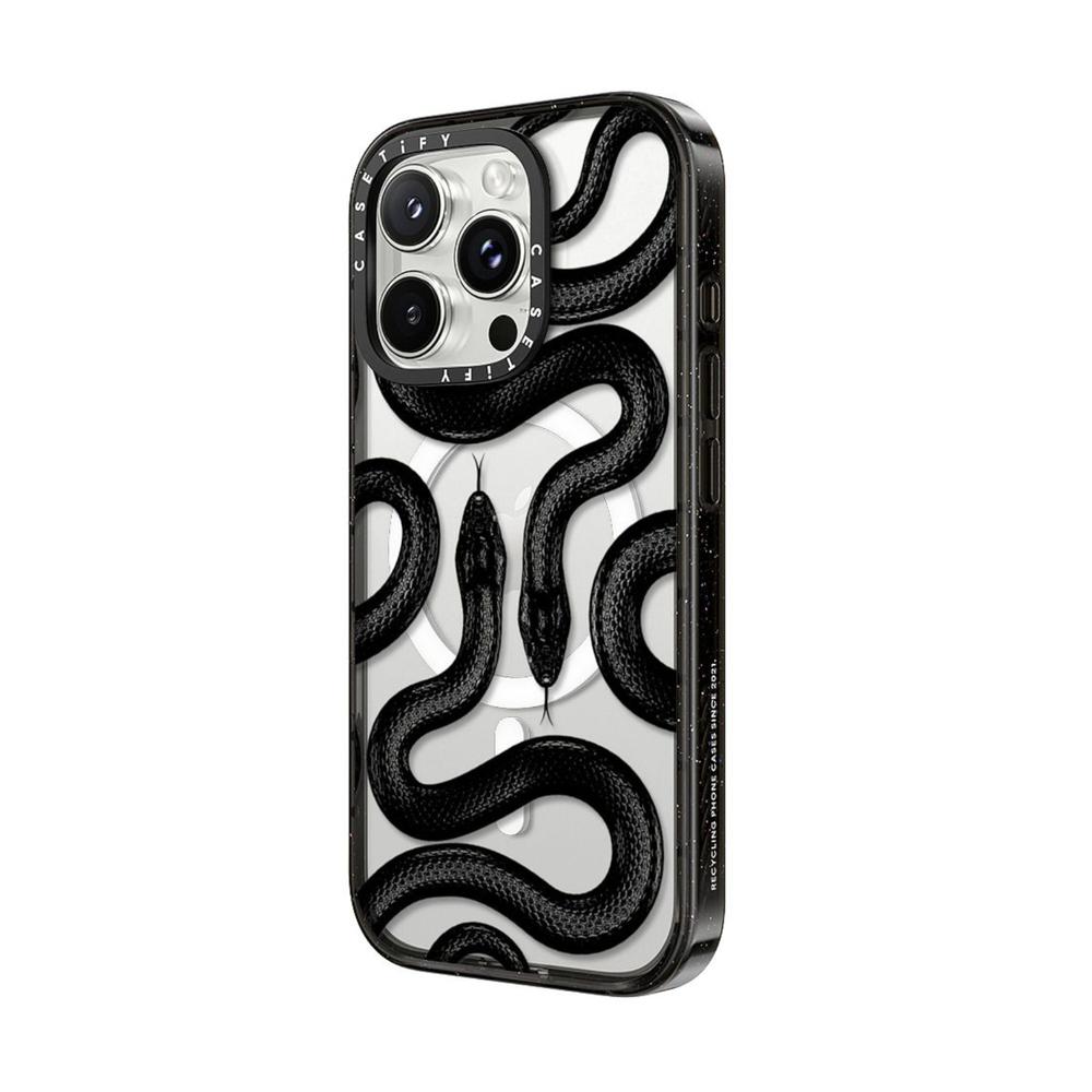 Foto 3 pulgar | Funda Casetify King Snake Para Iphone 16 Pro Max