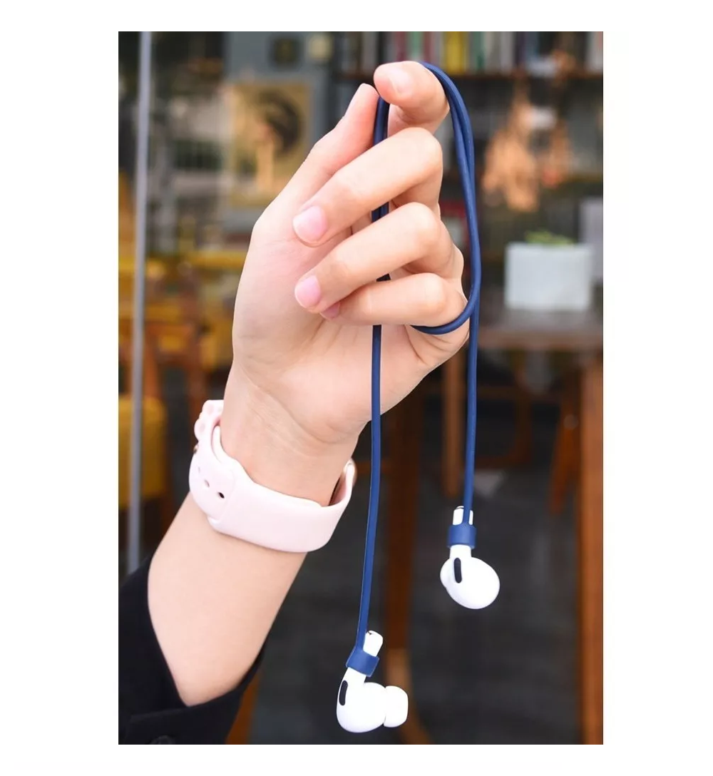Foto 4 pulgar | Kit De Accesorios 8 En 1 Para Airpods1/2  Pro2 Fundas, Case Azul
